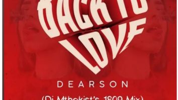 Dearson – Back To Love