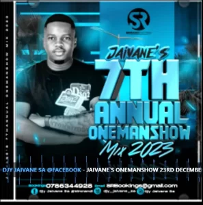 DJ Jaivane – 7th Annual One Man Show Promo Mix 2023